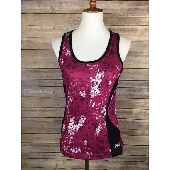 Fila Sport Activewear Tank Racerback Colorblocked - Picture 1 of 9